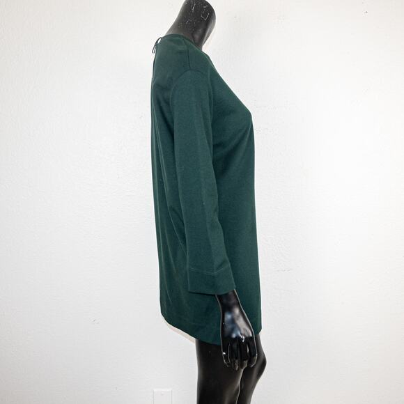 LESET $210 Rio Oversized crewneck Tunic in forest green size XS - Picture 5 of 7